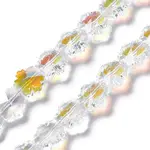 Faceted Glass Beads Strands