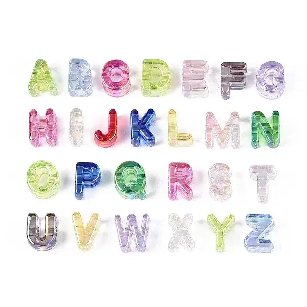 UV Plating Transparent Acrylic Beads