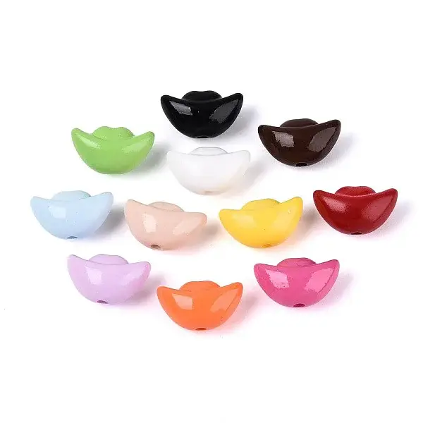 Opaque Acrylic Beads