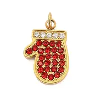 304 Stainless Steel Rhinstone Charms