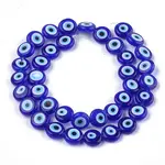 Handmade Evil Eye Lampwork Beads Strands