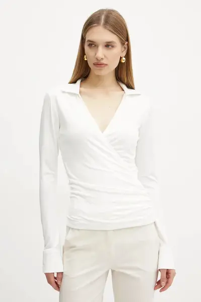 Halenka Marciano by Guess ILARY dámská, béžová barva, hladká, 5RGP00 6295A