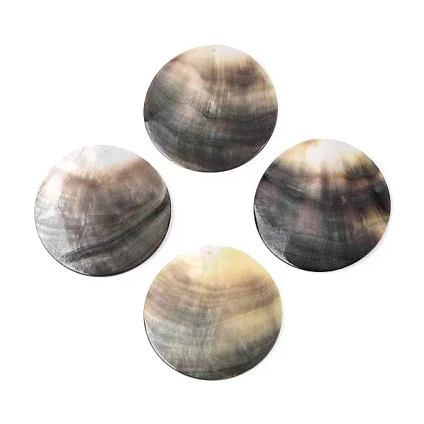 Natural Black Lip Shell Pendants