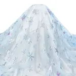 Snowflake Pattern Polyester Lace Fabic