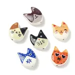 Spray Painted Alloy Beads