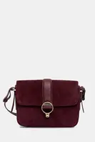 Semišová kabelka Barbour Rosa