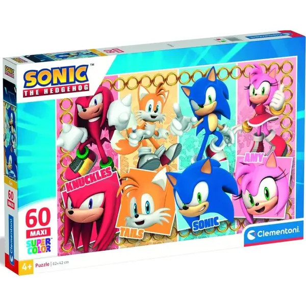 Clementoni puzzle 60 Maxi Sonic