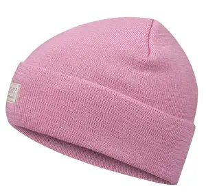 Husky Merhat 6 XS, pink Dětská merino čepice