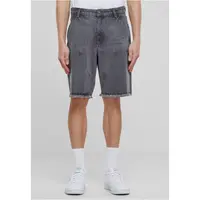 Men's Open Edge Two Knee Denim Shorts - Grey