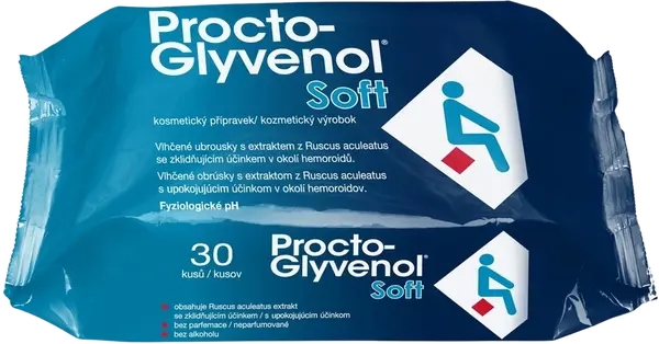 PROCTO-GLYVENOL® Soft Vlhčené ubrousky 30 ks