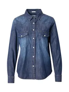 Pepe Jeans Blúzka  modrá denim
