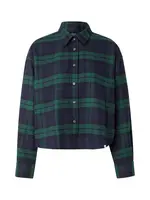 GAP Blúzka  kobaltovomodrá / zelená / čierna