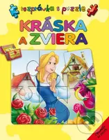 Kráska a zviera (Obsahuje 6x puzzle) - kniha z kategorie Pro děti