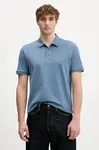 Bavlněné polo tričko HUGO Donos222
