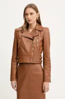 Kožená bunda Elisabetta Franchi