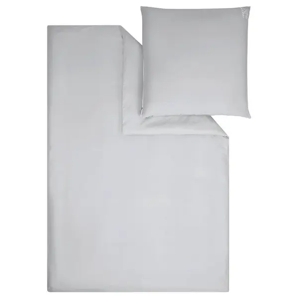 Bugatti POVLEČENÍ, makosatén, barvy stříbra, 135/200 cm