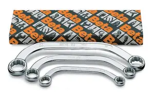 Beta tools Sada 5 půlměsícových očkových klíčů