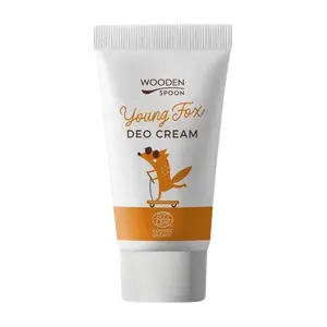 WOODENSPOON Organický krémový deodorant Young fox s inovativním aplikátorem 40 ml