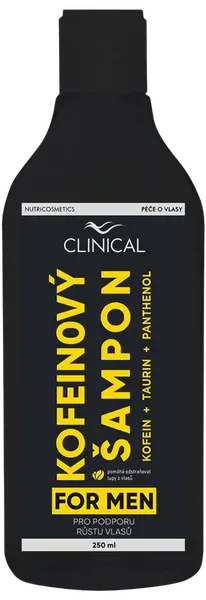 CLINICAL NUTRICOSMETICS Kofeinový šampon FOR MEN 250 ml