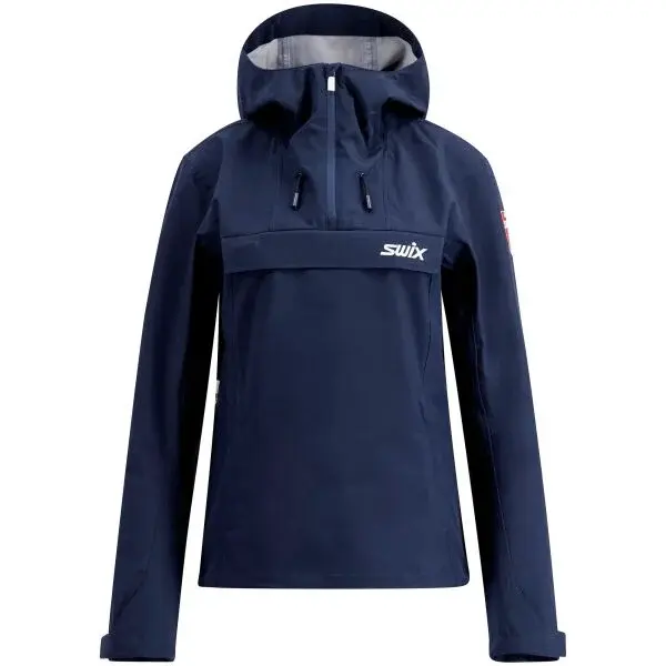 Swix FJELL ANORAK W Dámská outdoorová bunda, tmavě modrá, velikost