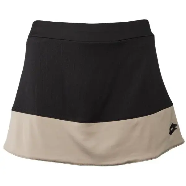 Lotto SUPERRAPIDA W VI SKIRT Dámska tenisová sukňa, čierna, veľkosť