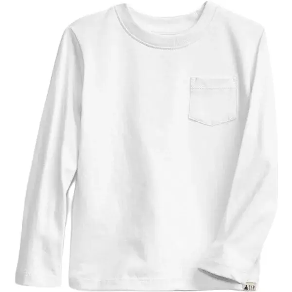 GAP BABY Dětské tričko, bílá, velikost 5Y