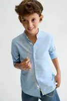 Dětská bavlněná košile Mayoral