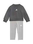 ADIDAS SPORTSWEAR Tréningový komplet  tmavosivá / sivá melírovaná / biela