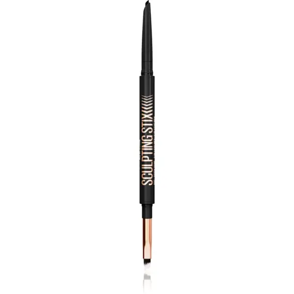 MAYBELLINE NEW YORK Sculpting Stix automatická tužka na oči se štětečkem odstín 16 Black Blur 1 ks