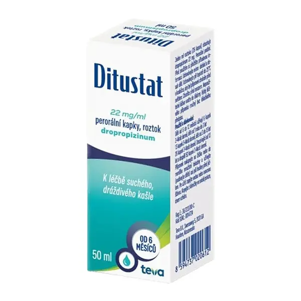 DITUSTAT Kapky, roztok  22mg/ml 50 ml