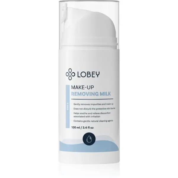 Lobey Skin Care odličovací mléko v BIO kvalitě 100 ml