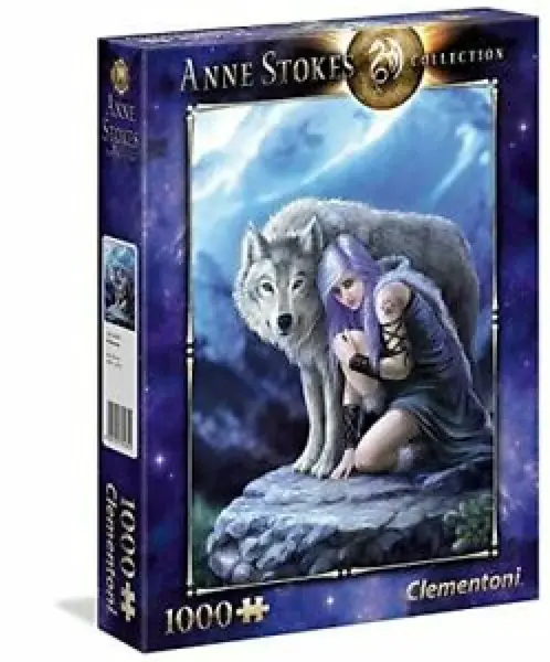 Puzzle Anne Stokes: Vlk ochránce 1000 dílků