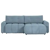 Carryhome ROHOVÁ SEDAČKA, textil, modrá