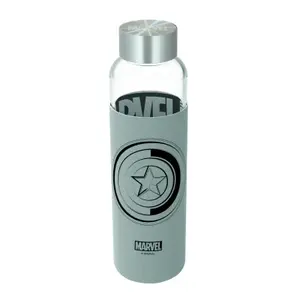 Skleněná láhev s návlekem 585 ml, Marvel