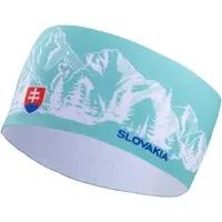 FLLÖS FANLINE HEADBAND SLOVAKIA 1 Sportovní čelenka, tyrkysová, velikost UNI