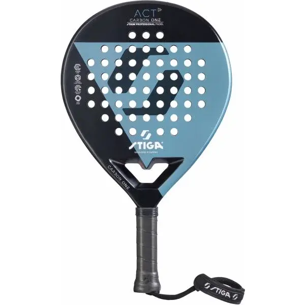Stiga ACT Padelová raketa, čierna, veľkosť