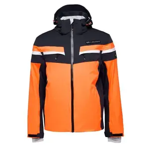 TRIMM FUSION Pánska lyžiarska bunda, oranžová, veľkosť XXXL