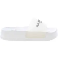 U.S. POLO ASSN. AMAMI Dámské pantofle, bílá, velikost
