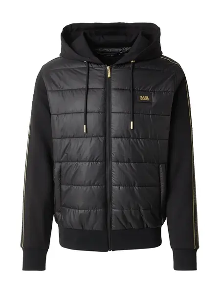 Karl Lagerfeld Prechodná bunda  čierna