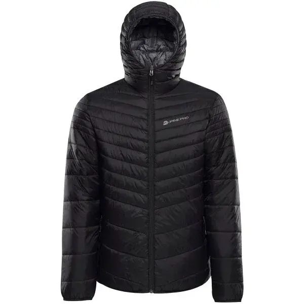 ALPINE PRO EROM Pánská zimní bunda, černá, velikost