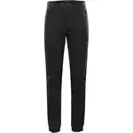ALPINE PRO HURFA 2 Dámske softshellové nohavice, čierna, veľkosť