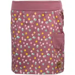 ALPINE PRO ASKIO Dívčí letní sukně, vínová, velikost 140-146