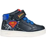 Geox B ECLYPER Chlapecká volnočasová obuv, tmavě modrá, velikost