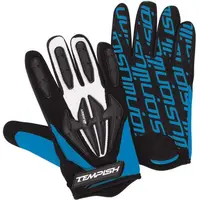 Tempish ILLUSION Brankářské rukavice na florbal, modrá, velikost