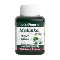 MEDPHARMA Meduňka+Chmel+Kozlík 67 tablet