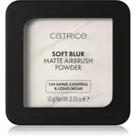 Catrice Soft Blur Matte Airbrush Powder zmatňující fixační pudr odstín 001N 10 g