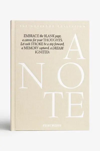 Zápisník Printworks Just a Note 15 x 21 cm