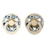 BIBS x Liberty Cumlíky z prírodného kaučuku Colour 2ks, veľkosť 2 - Bobo Ivory Mix