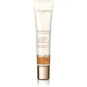 Clarins Skin Illusion Tinted Moisturizer tónovací krém SPF 25 odstín 06 40 ml