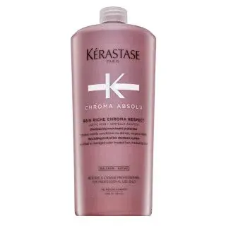 Kérastase Chroma Absolu Bain Riche Chroma Respect posilujúci šampón pre hrubé a farbené vlasy 1000 ml